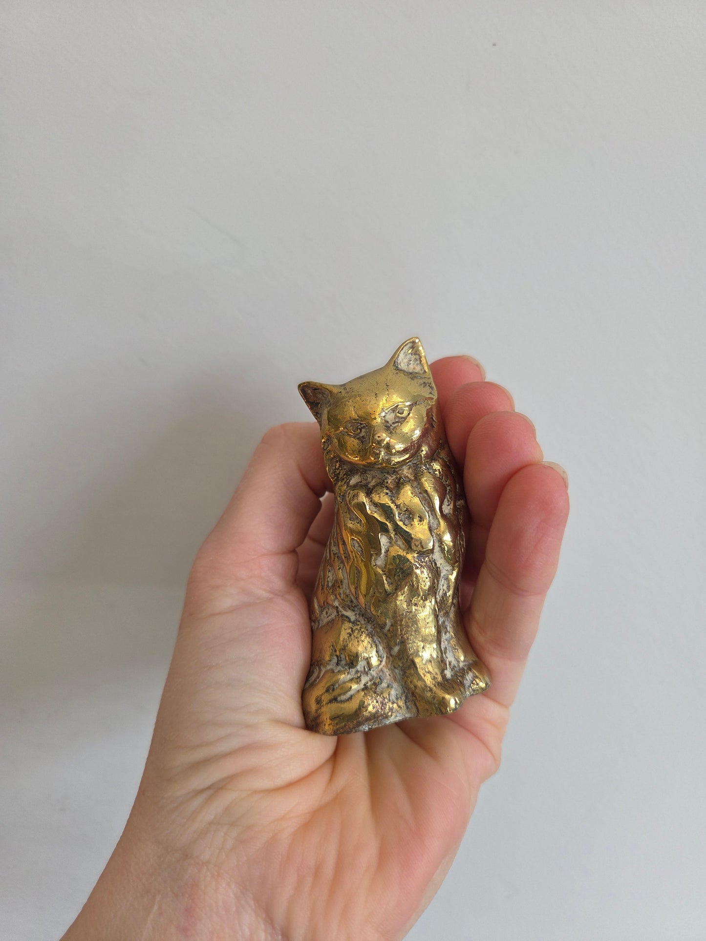 Lucky Brass Cat