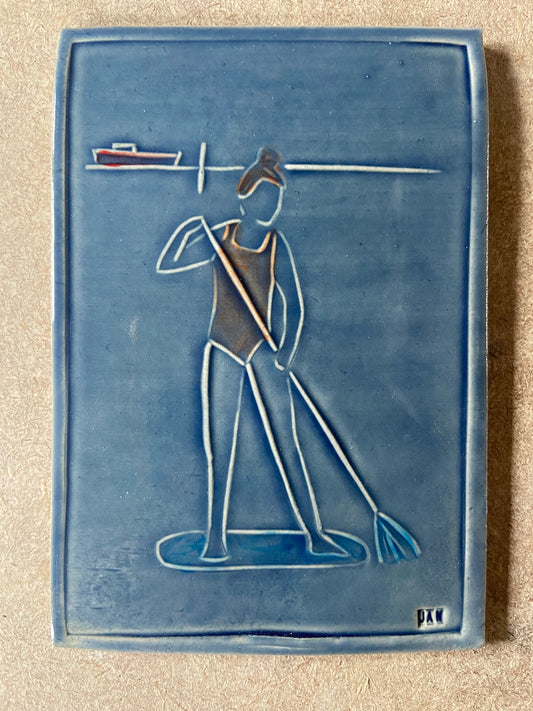 Paddle Boarder by Jaw Ceramics
