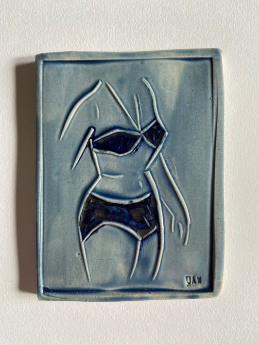 Beryl by Jaw Ceramics - Blue on Blue