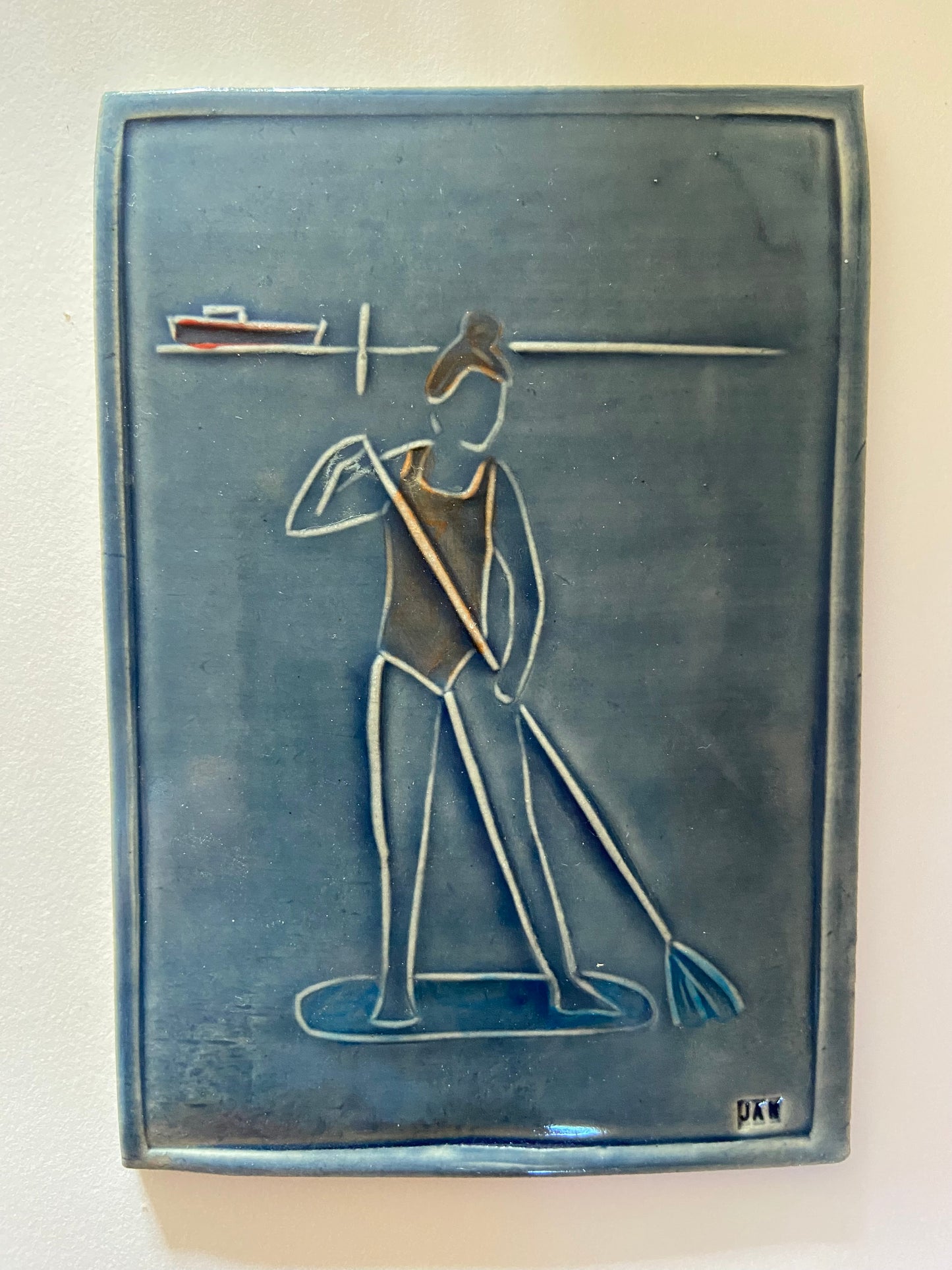 Paddle Boarder by Jaw Ceramics