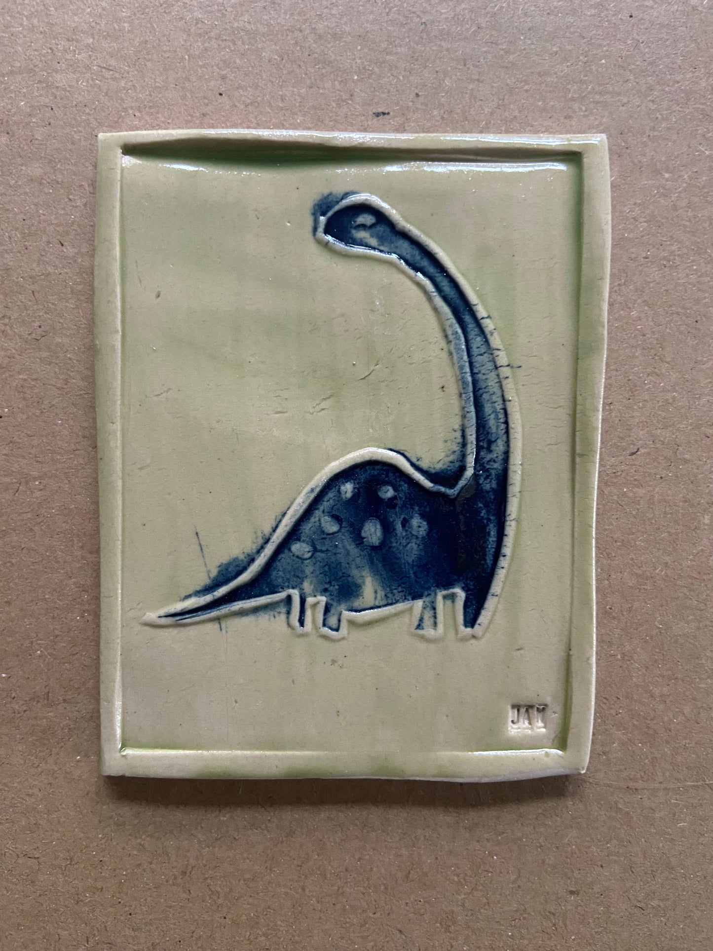 Long Neck Dino 03 by Jaw Ceramics