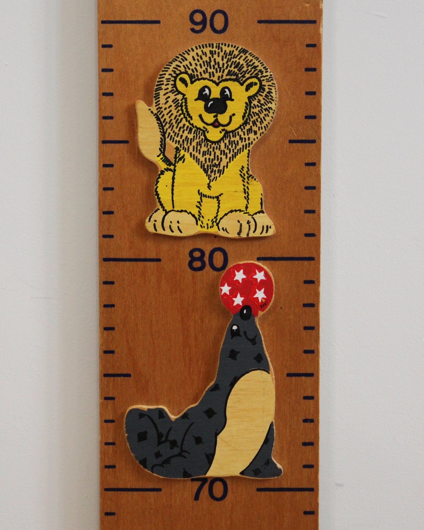 Vintage Children's Height Chart Measuring Stick