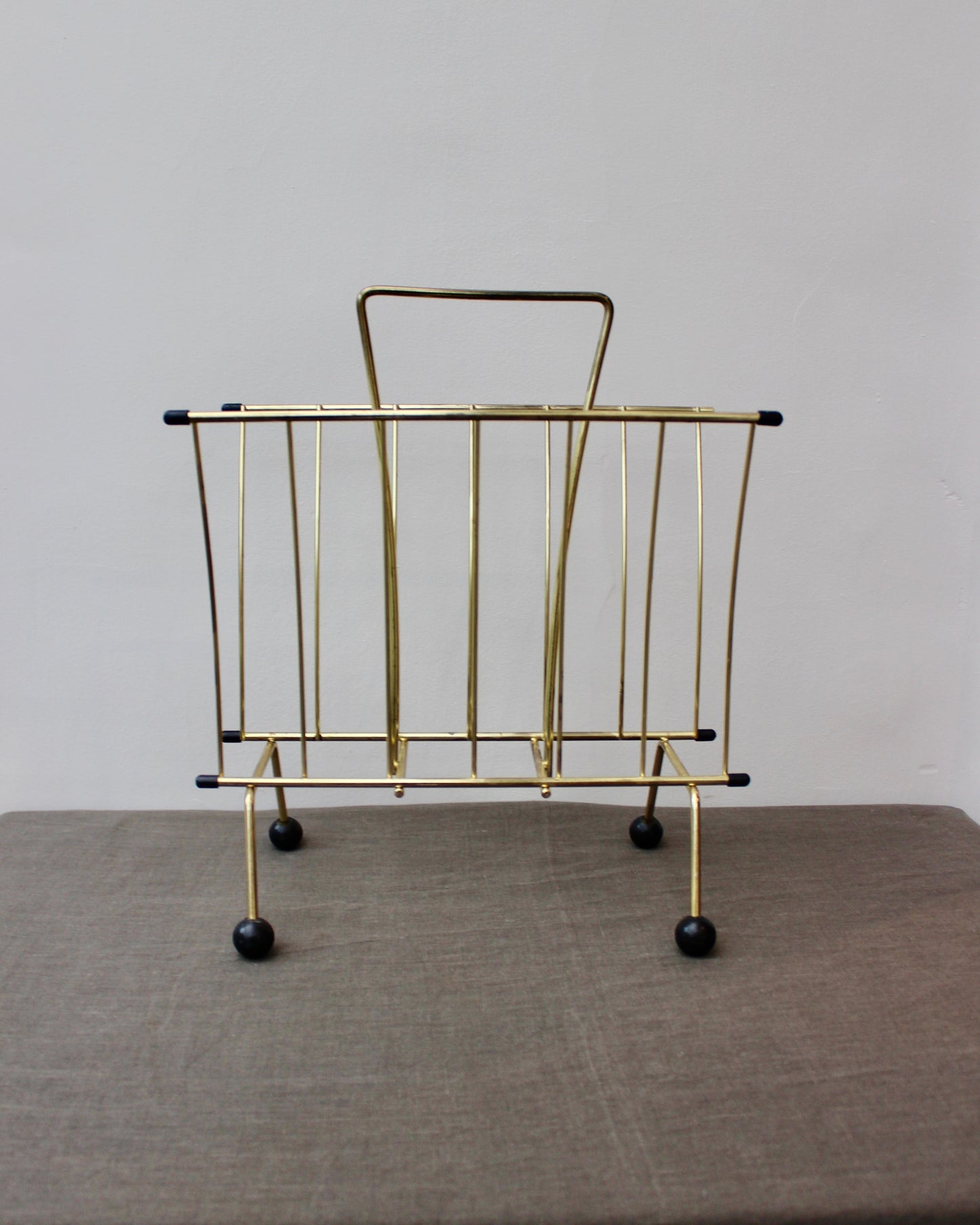 Brass Magazine Rack