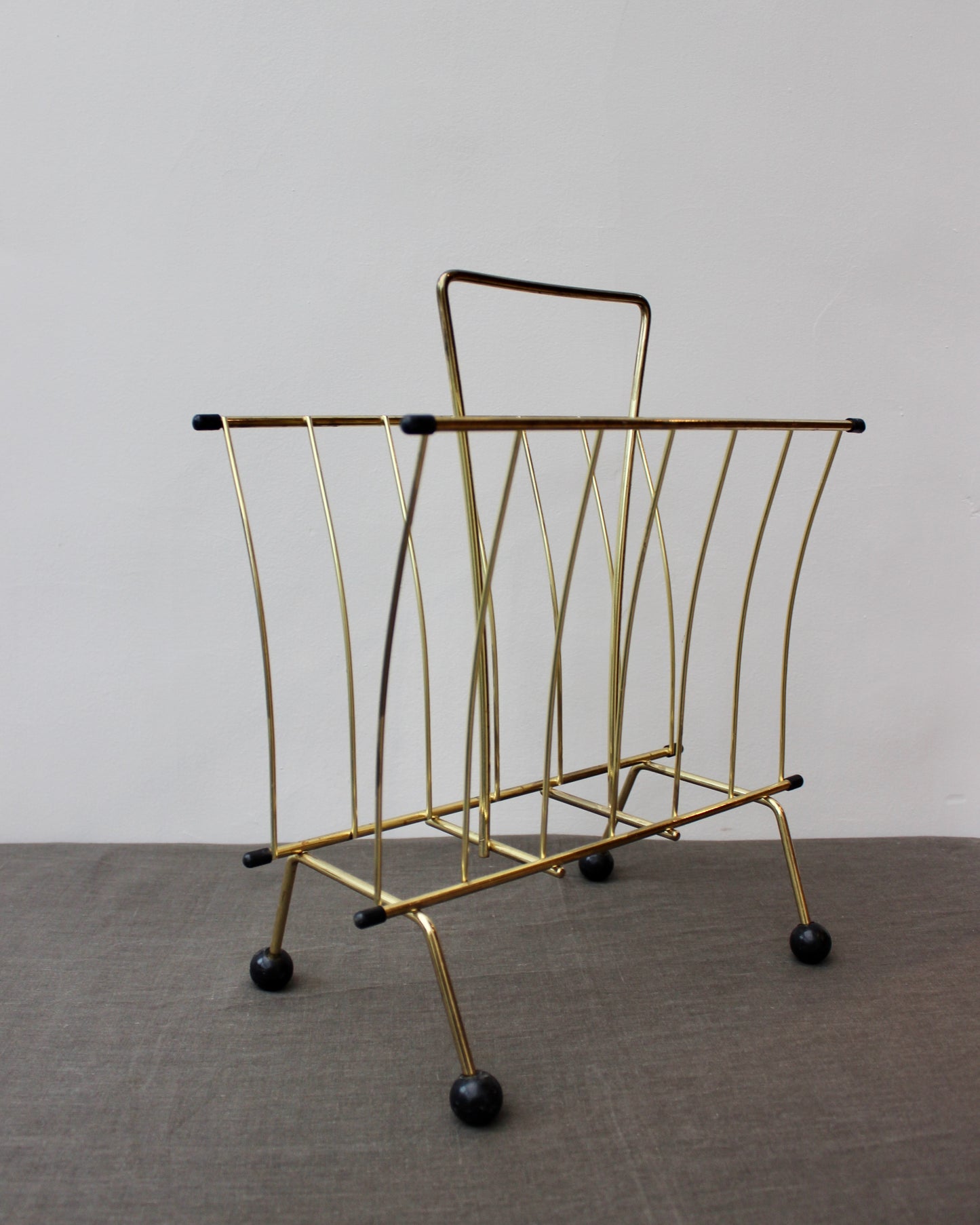 Brass Magazine Rack