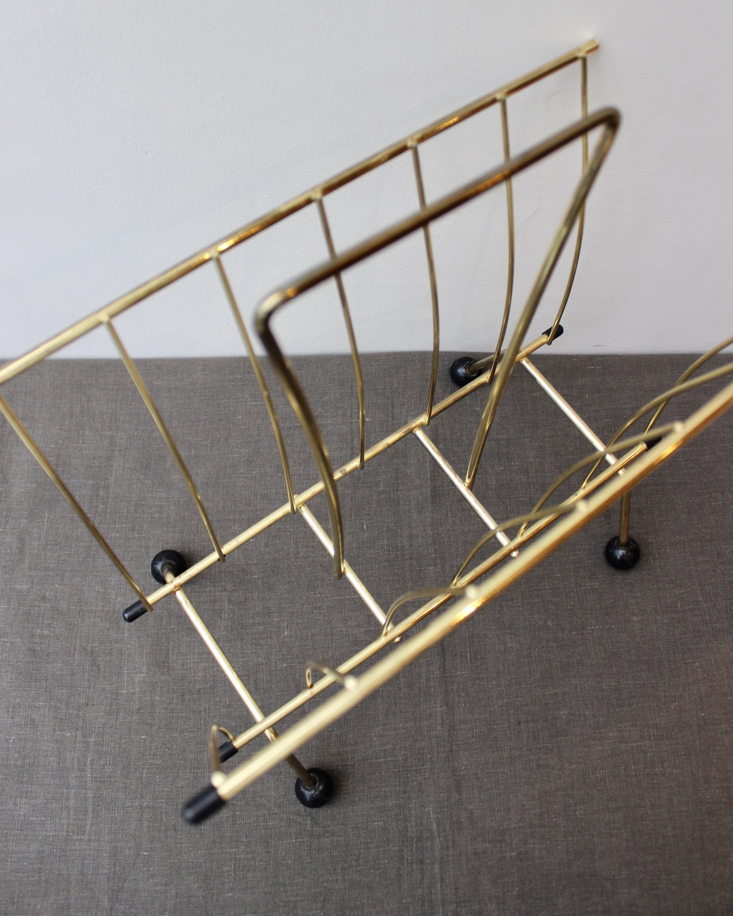 Brass Magazine Rack