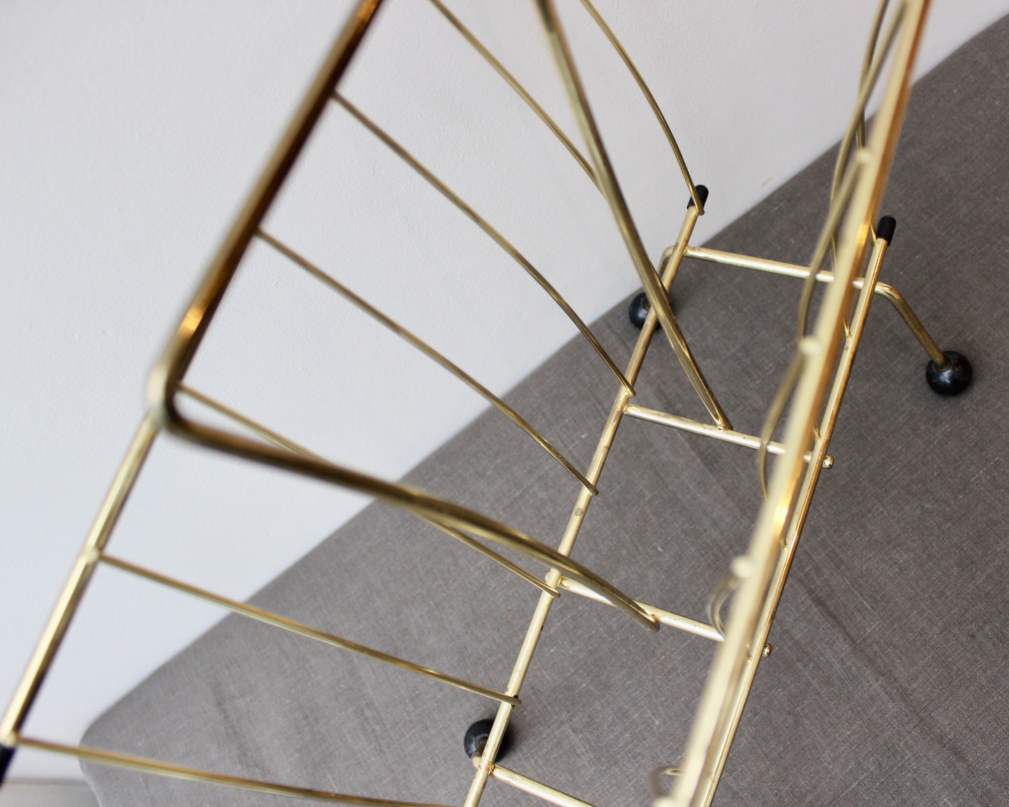 Brass Magazine Rack