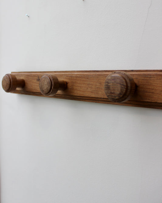 Vintage Wooden Wall Hooks