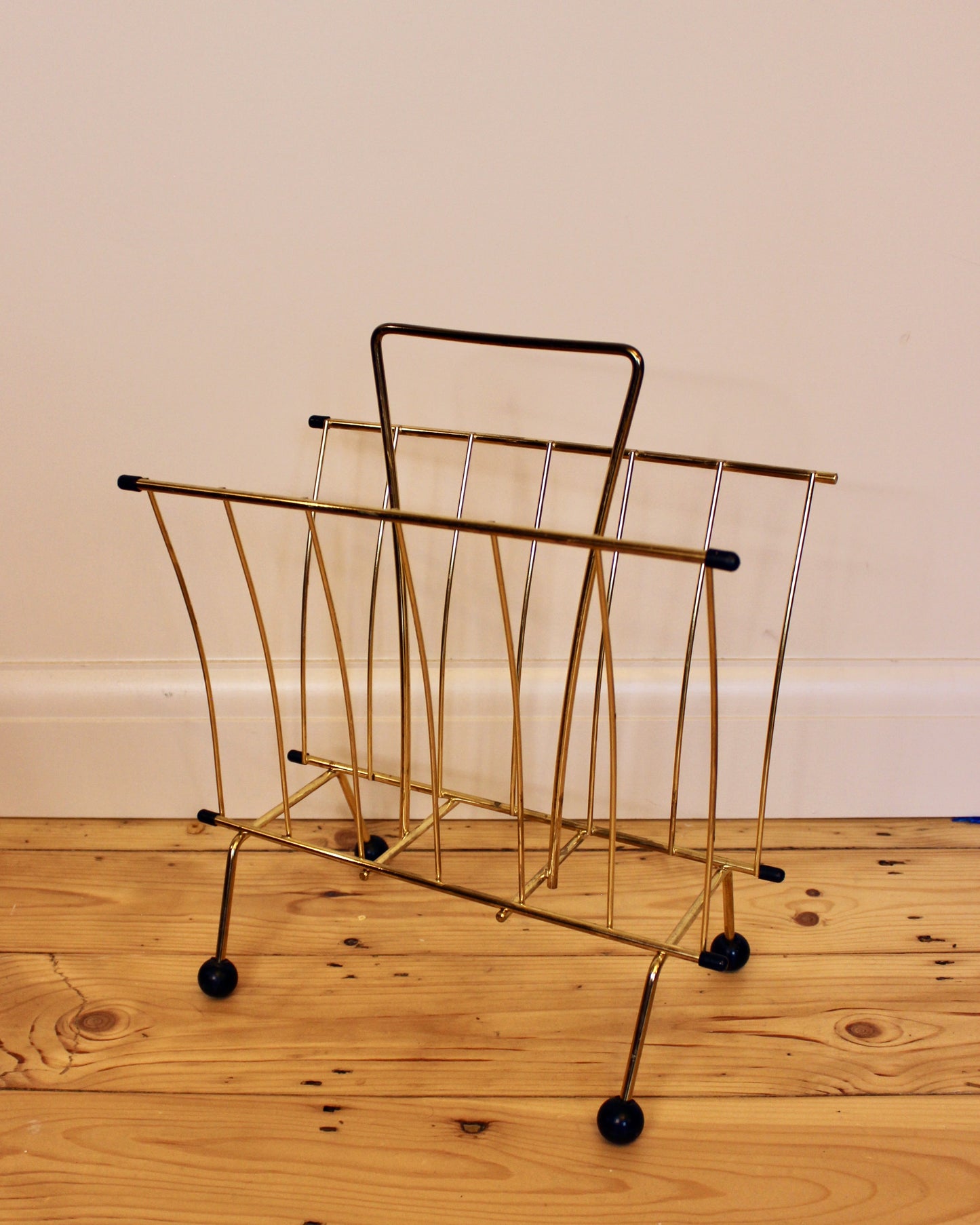 Brass Magazine Rack