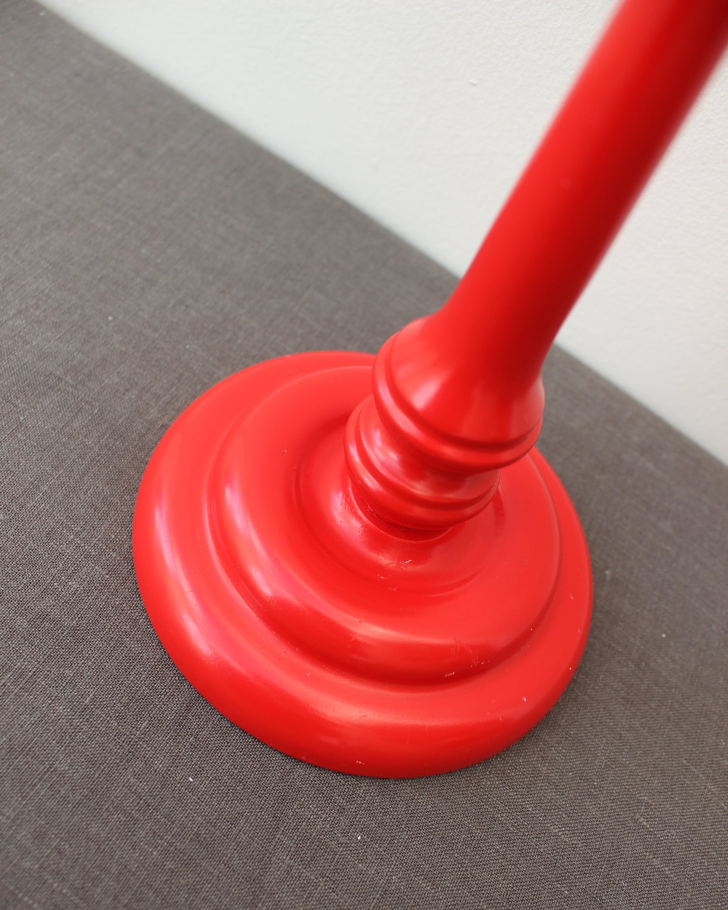 Tall Red Candlestick