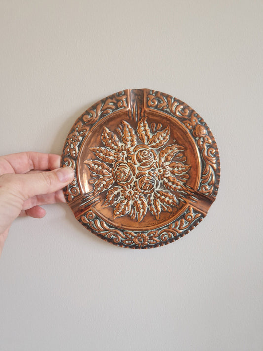 Vintage Copper Plate