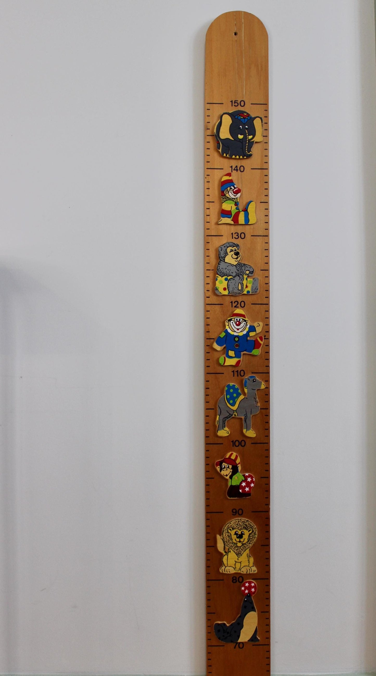 Vintage Children's Height Chart Measuring Stick