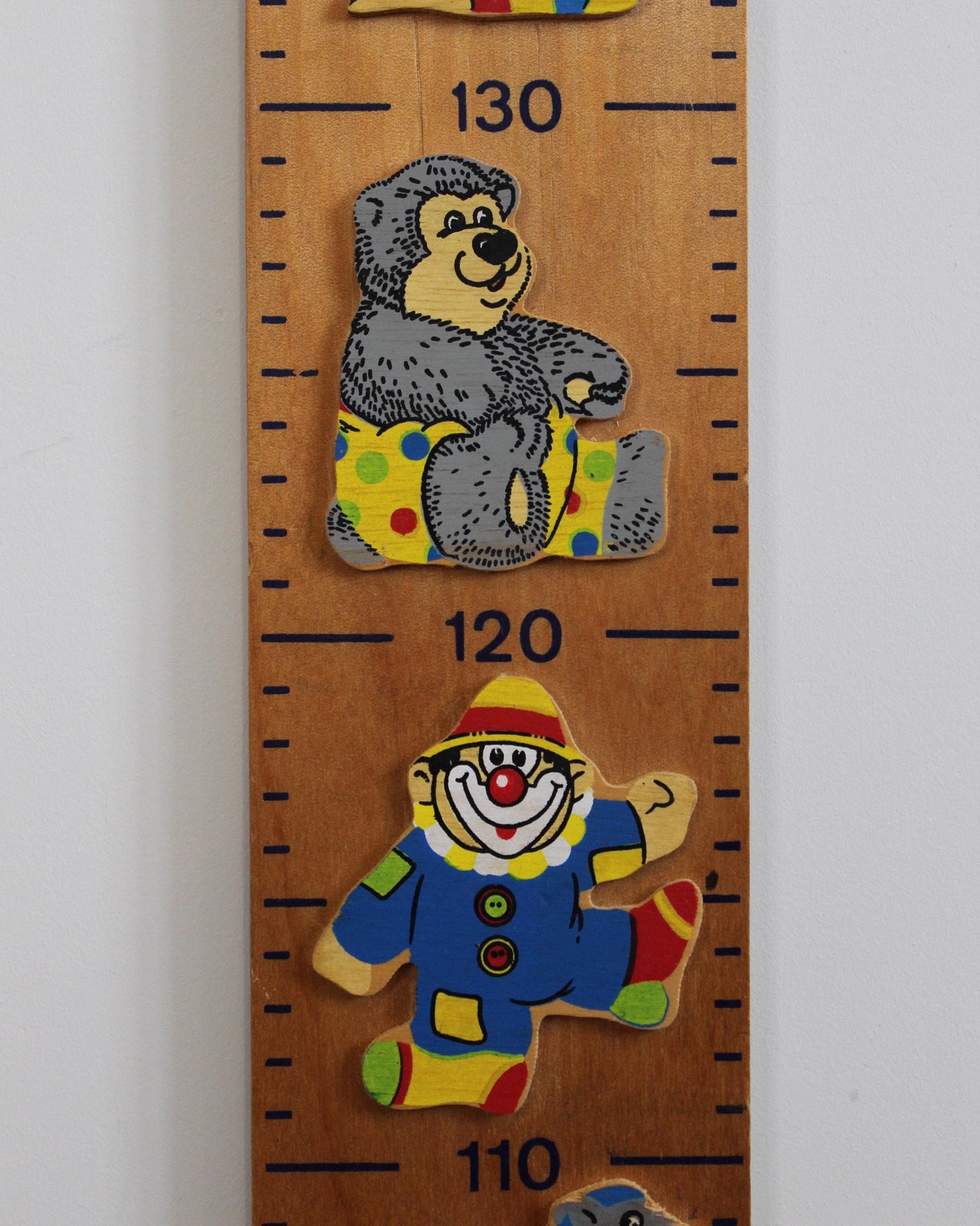 Vintage Children's Height Chart Measuring Stick