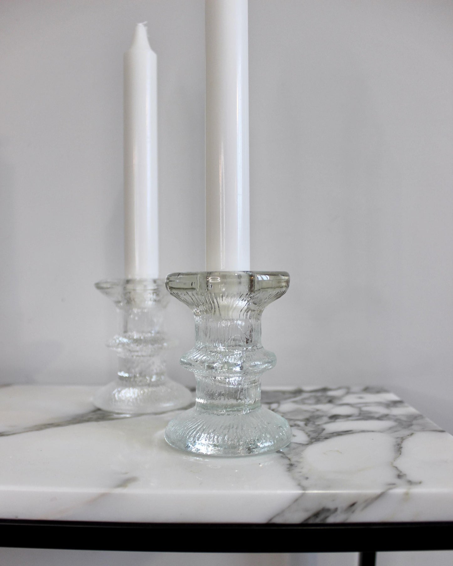 Vintage Pair of Iittala Festivo Candlesticks