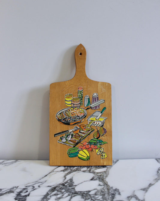 Decorative Chopping Board Scandinavian Design - Cooking Scene