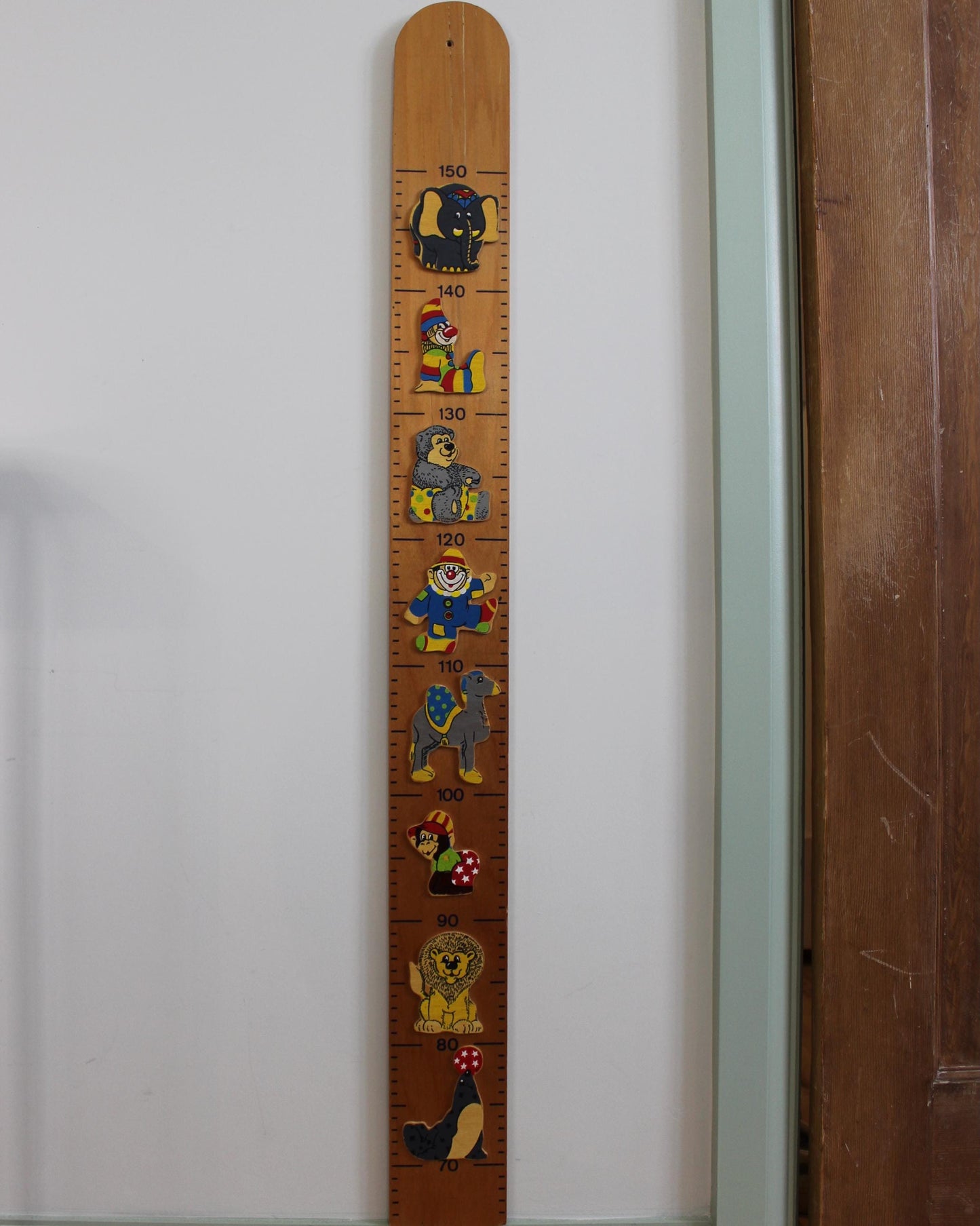 Vintage Children's Height Chart Measuring Stick