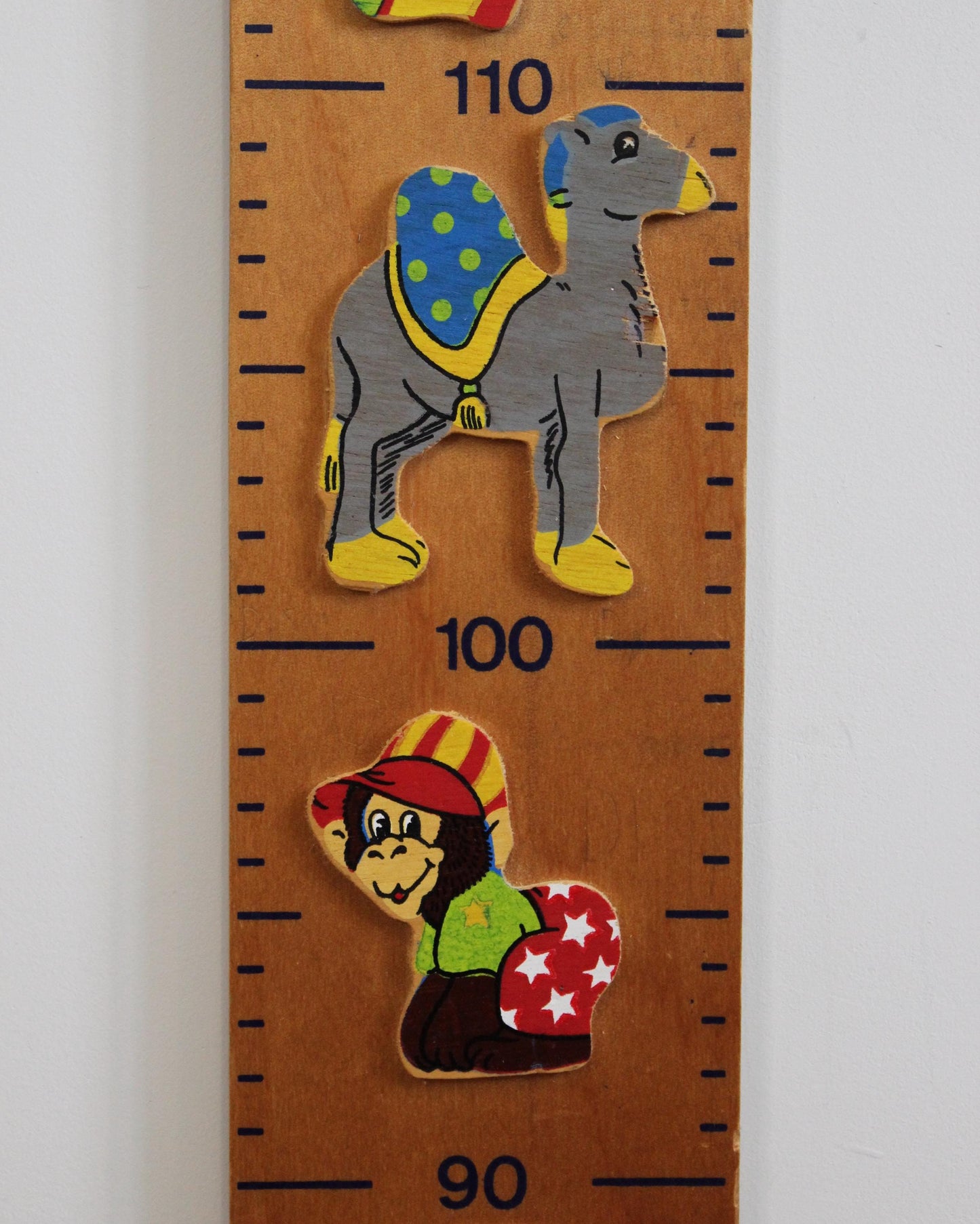 Vintage Children's Height Chart Measuring Stick