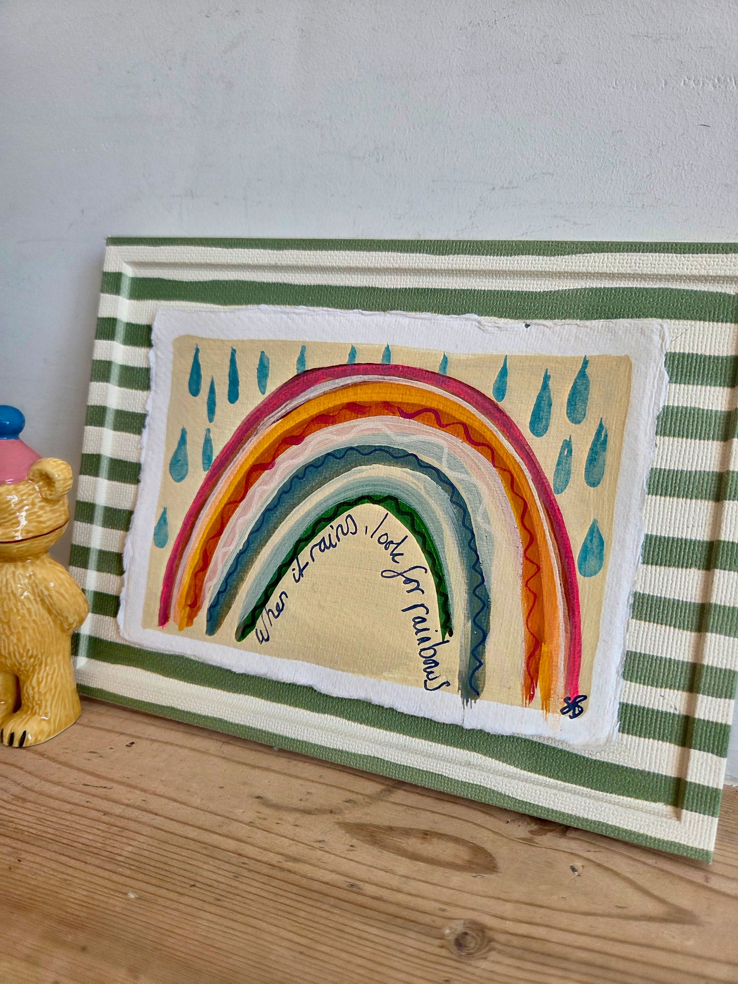 When It Rains Look For Rainbows by Sian Beck