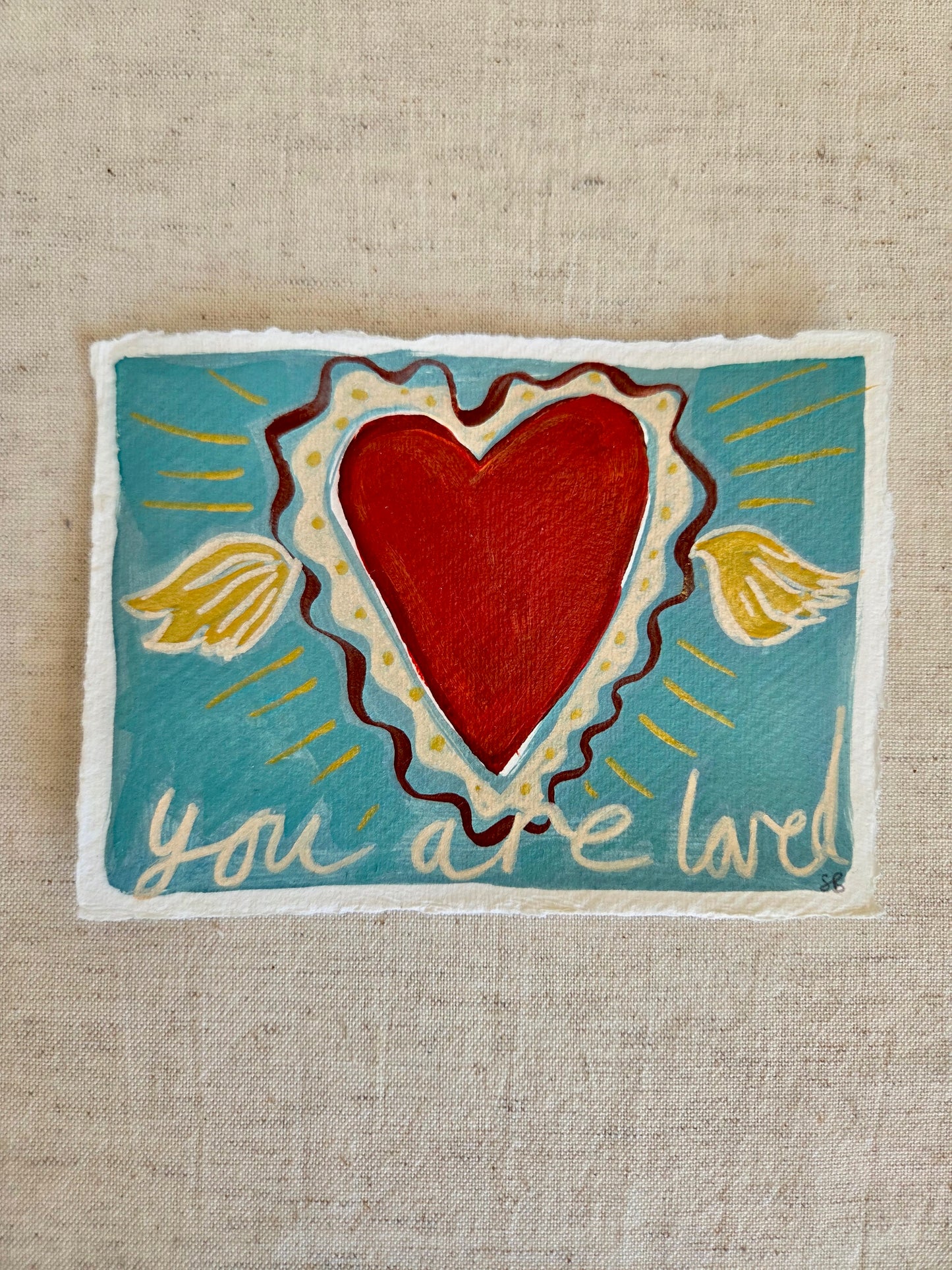 You Are Loved by Sian Beck