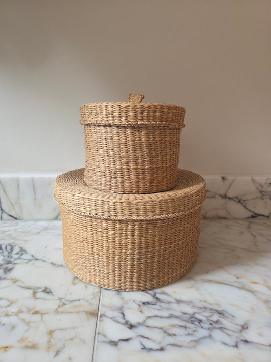 Pair of Vintage Storage Baskets