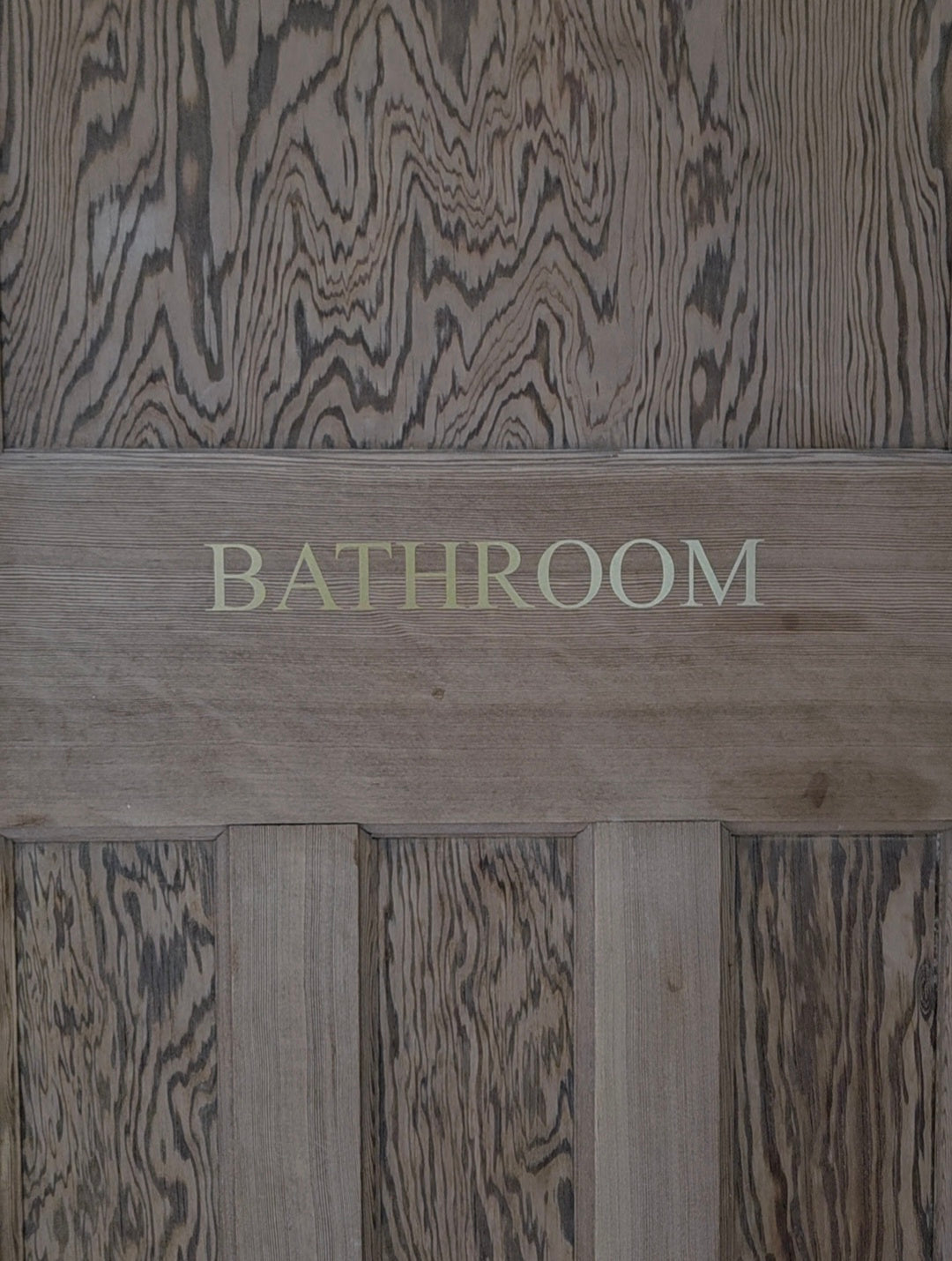 Vintage-Inspired Door Signs