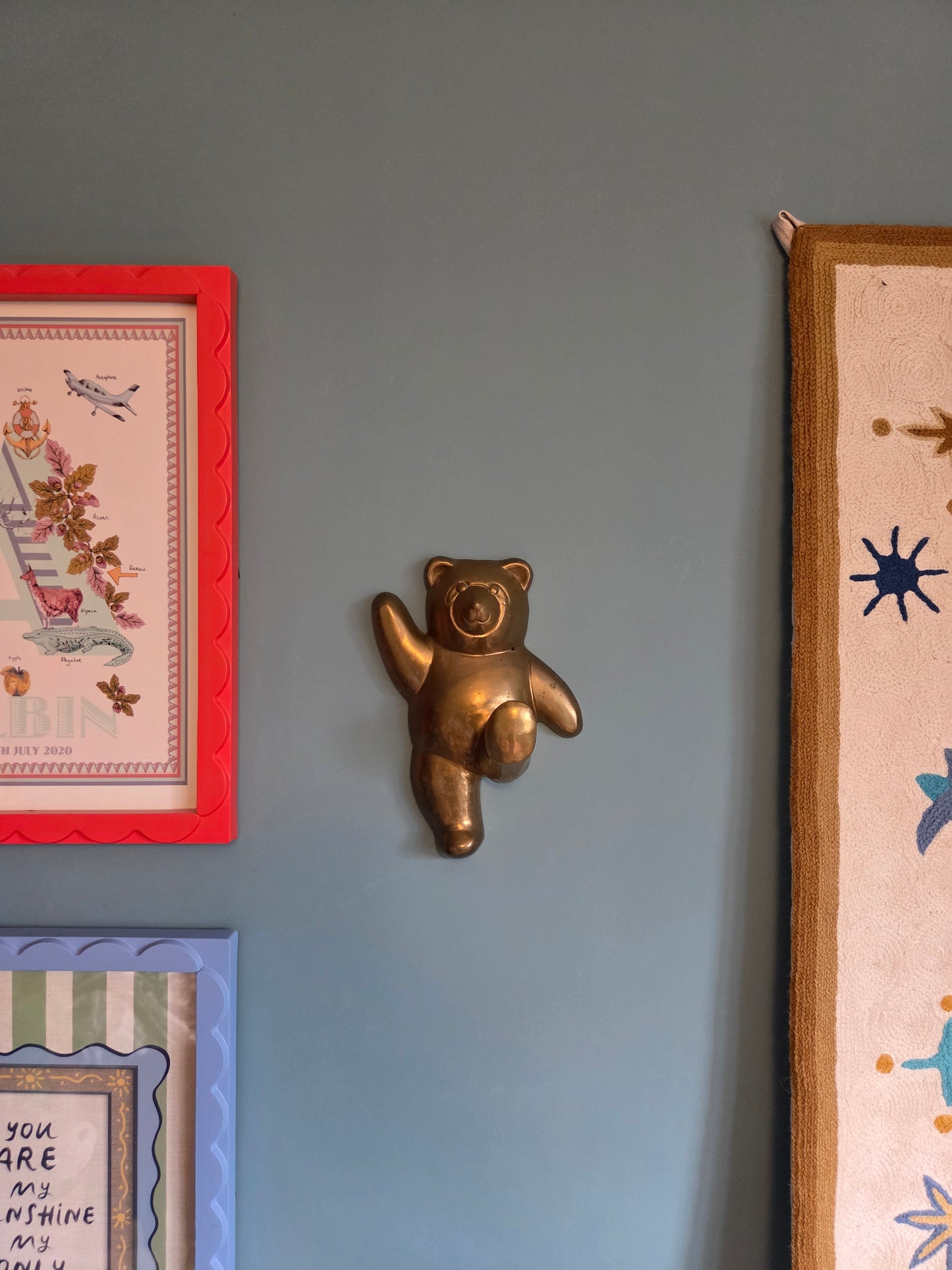 XLarge Brass Bear Hook