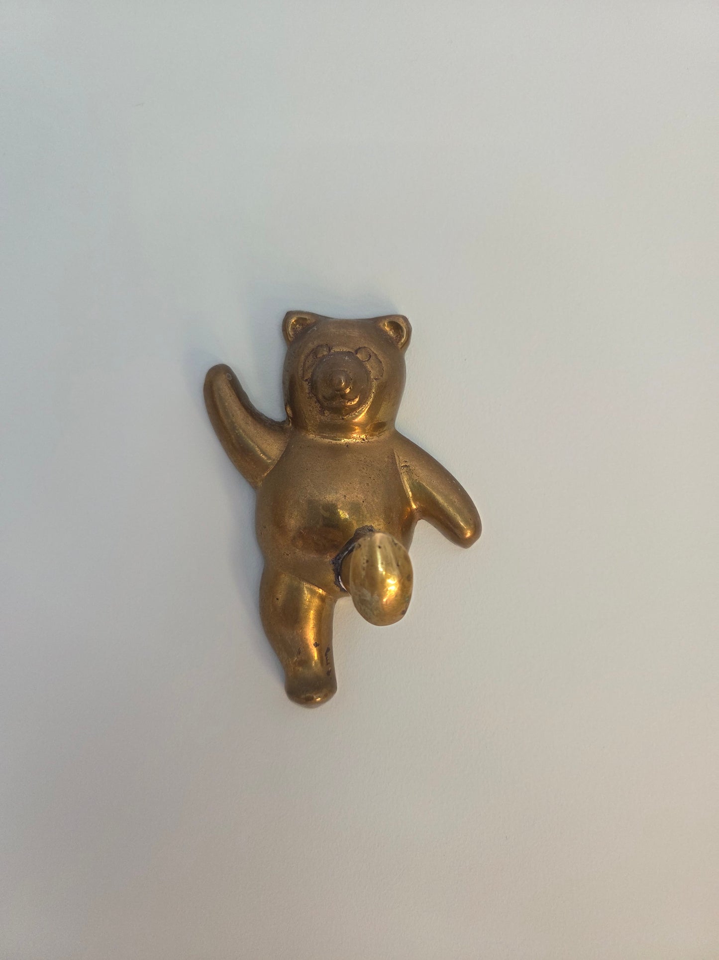 Brass Bear Hook