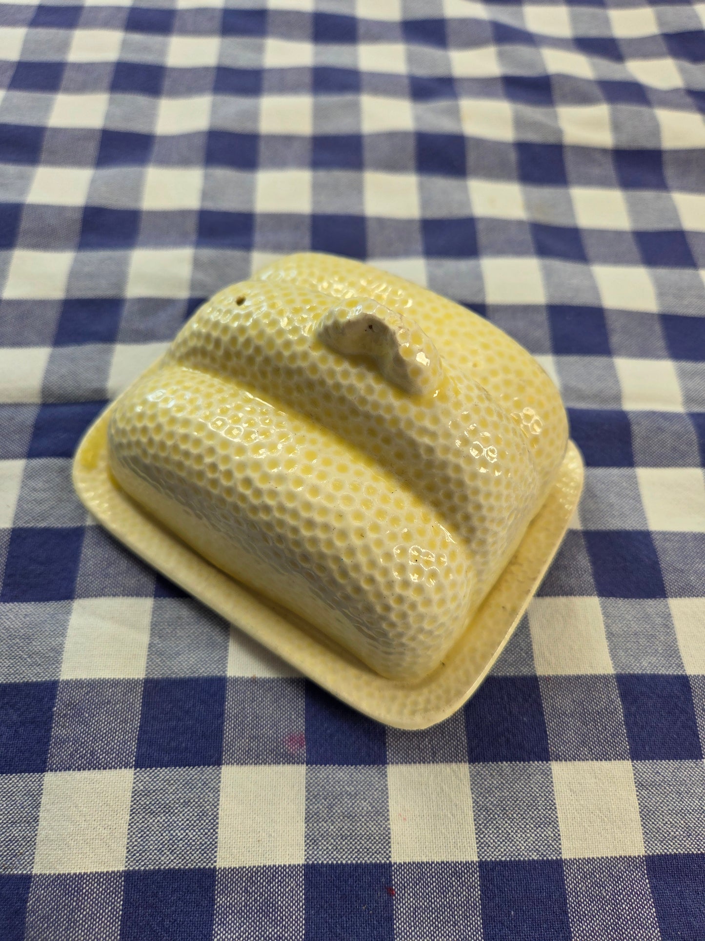 Vintage Paramount Pottery Lemon Butter Dish