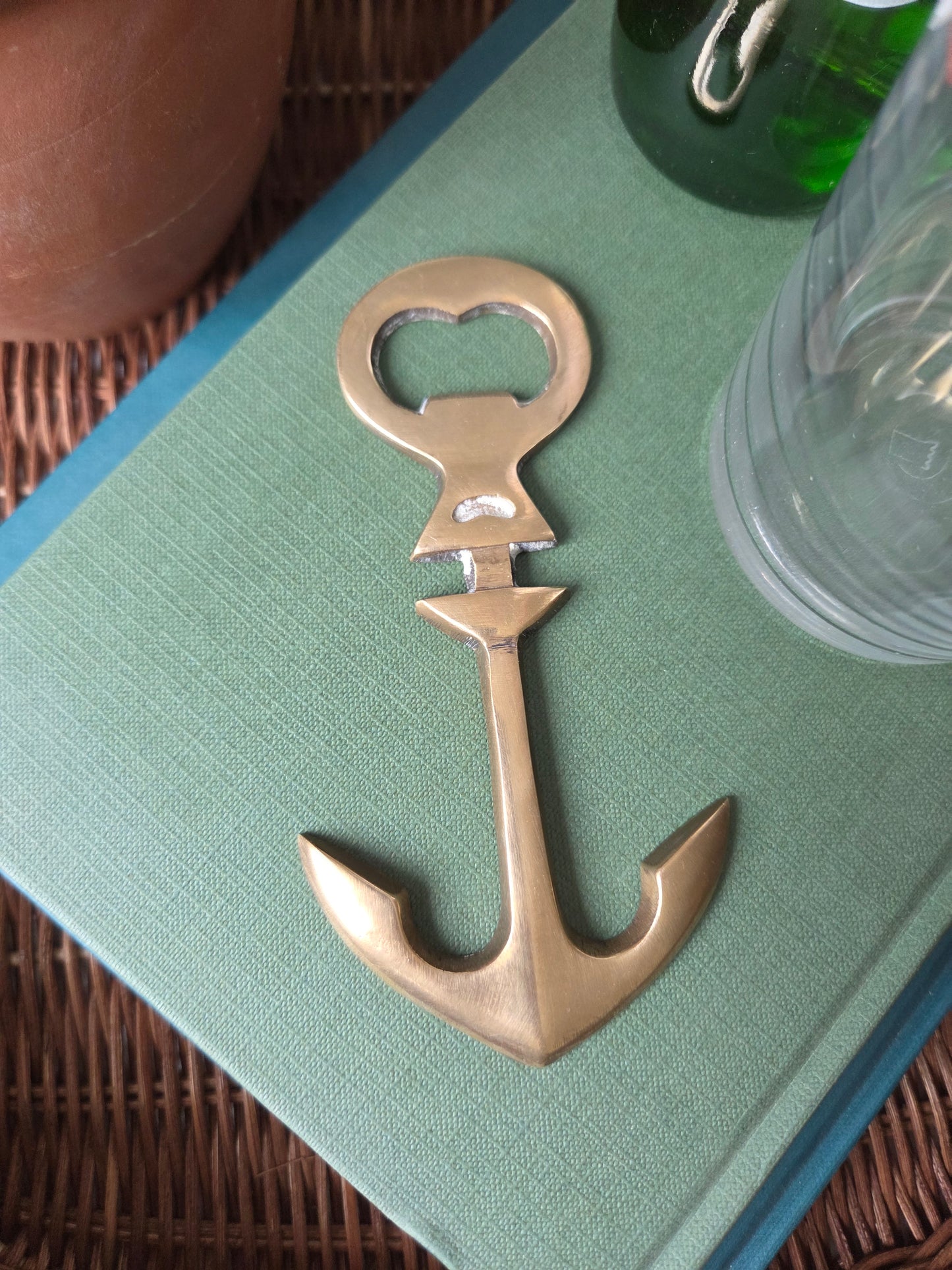 Brass Anchor Bottle Opener