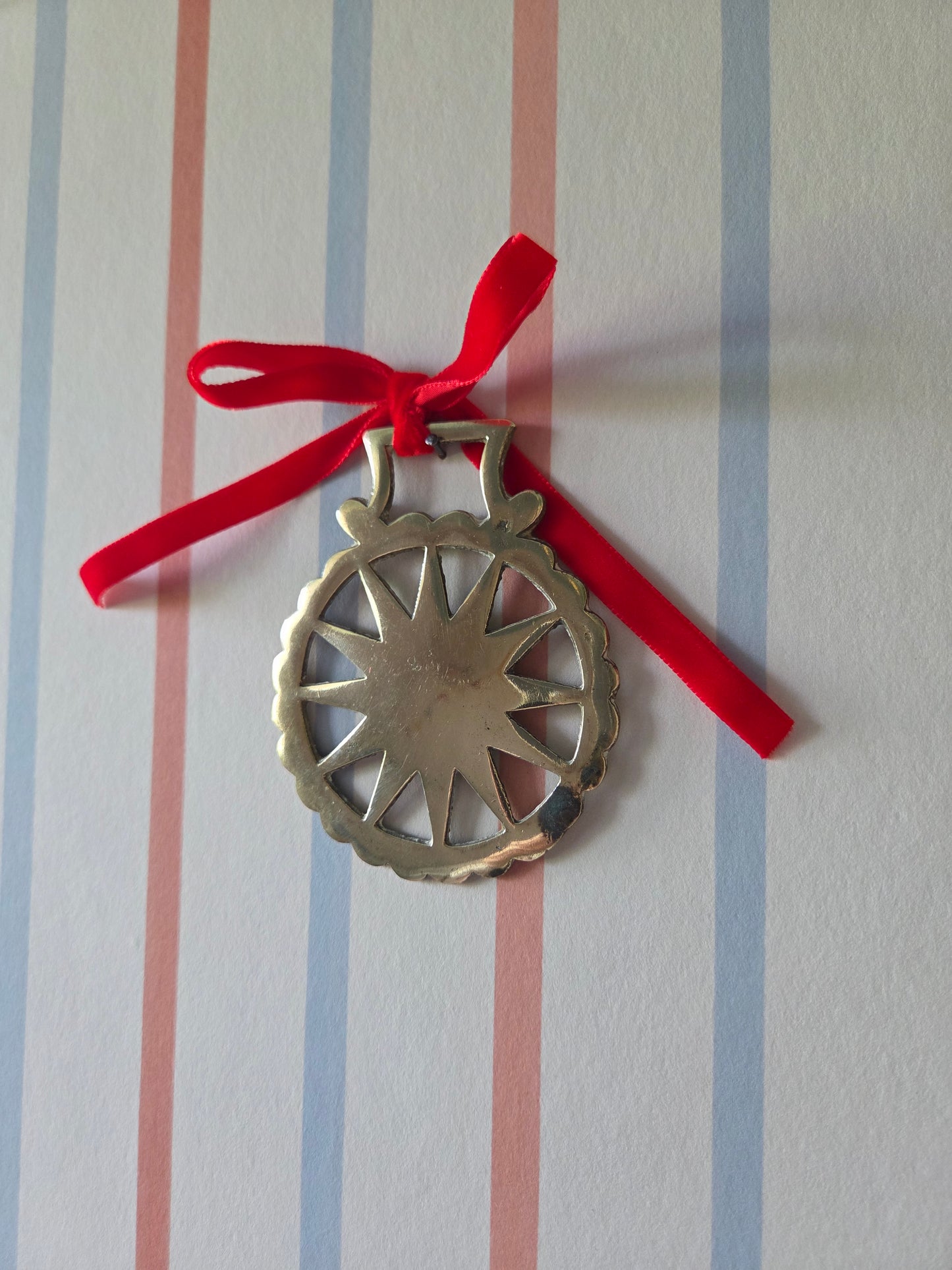 Brass Star Hanging Ornament