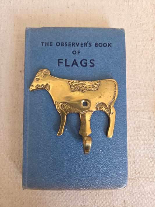 Brass Cow Hook