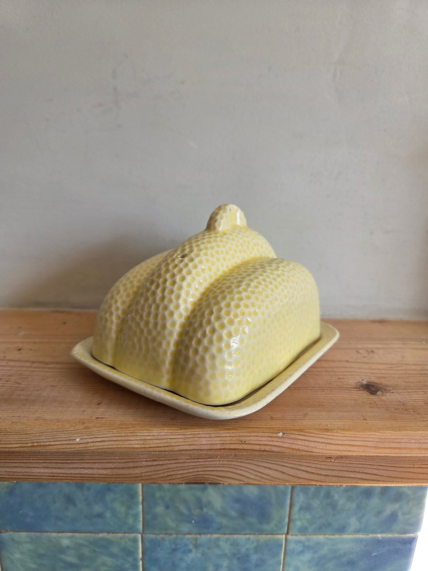 Vintage Paramount Pottery Lemon Butter Dish