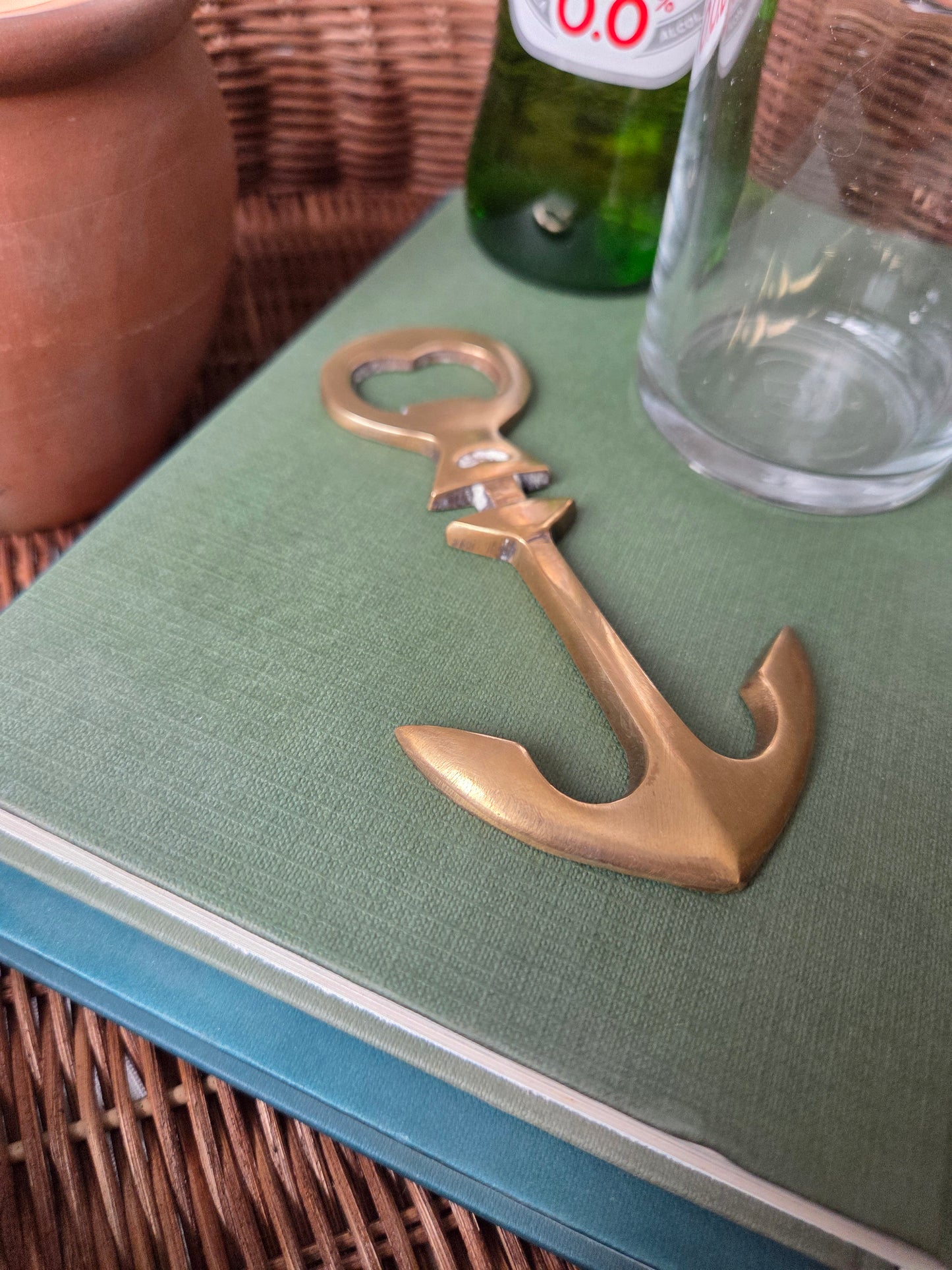 Brass Anchor Bottle Opener