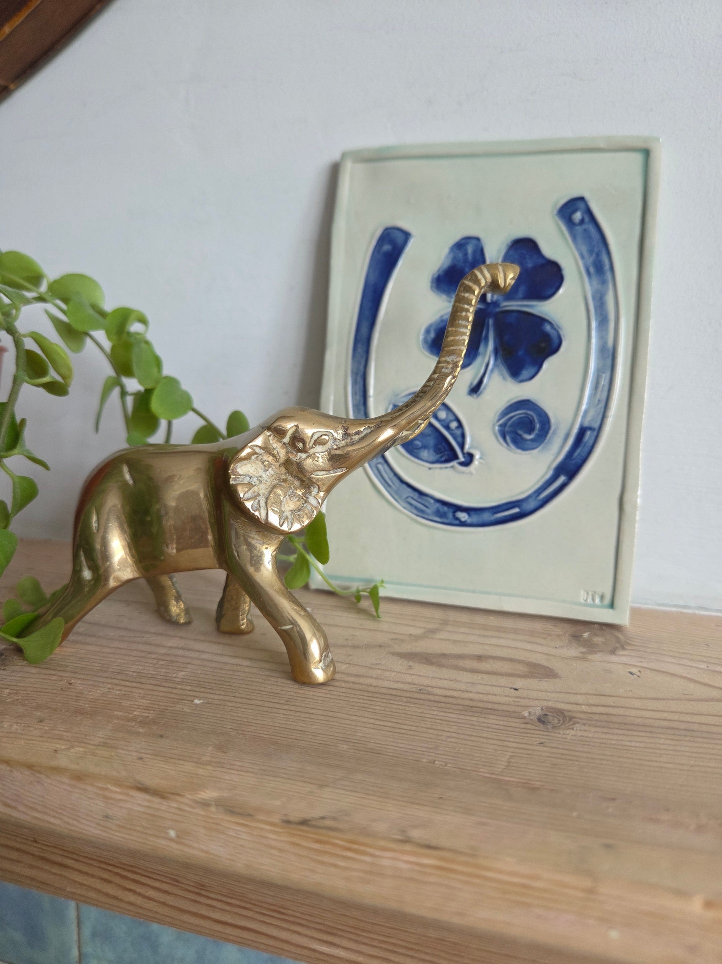 Lucky Brass Elephant