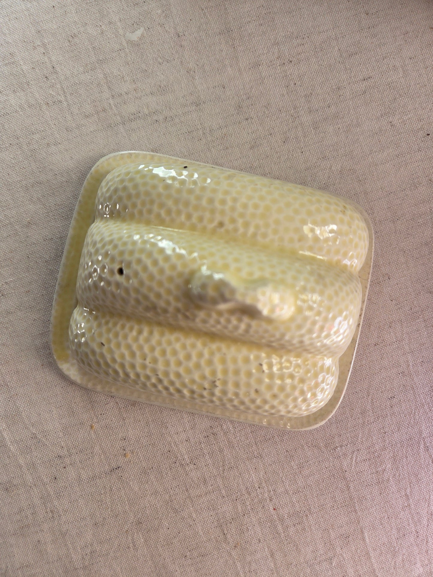Vintage Paramount Pottery Lemon Butter Dish
