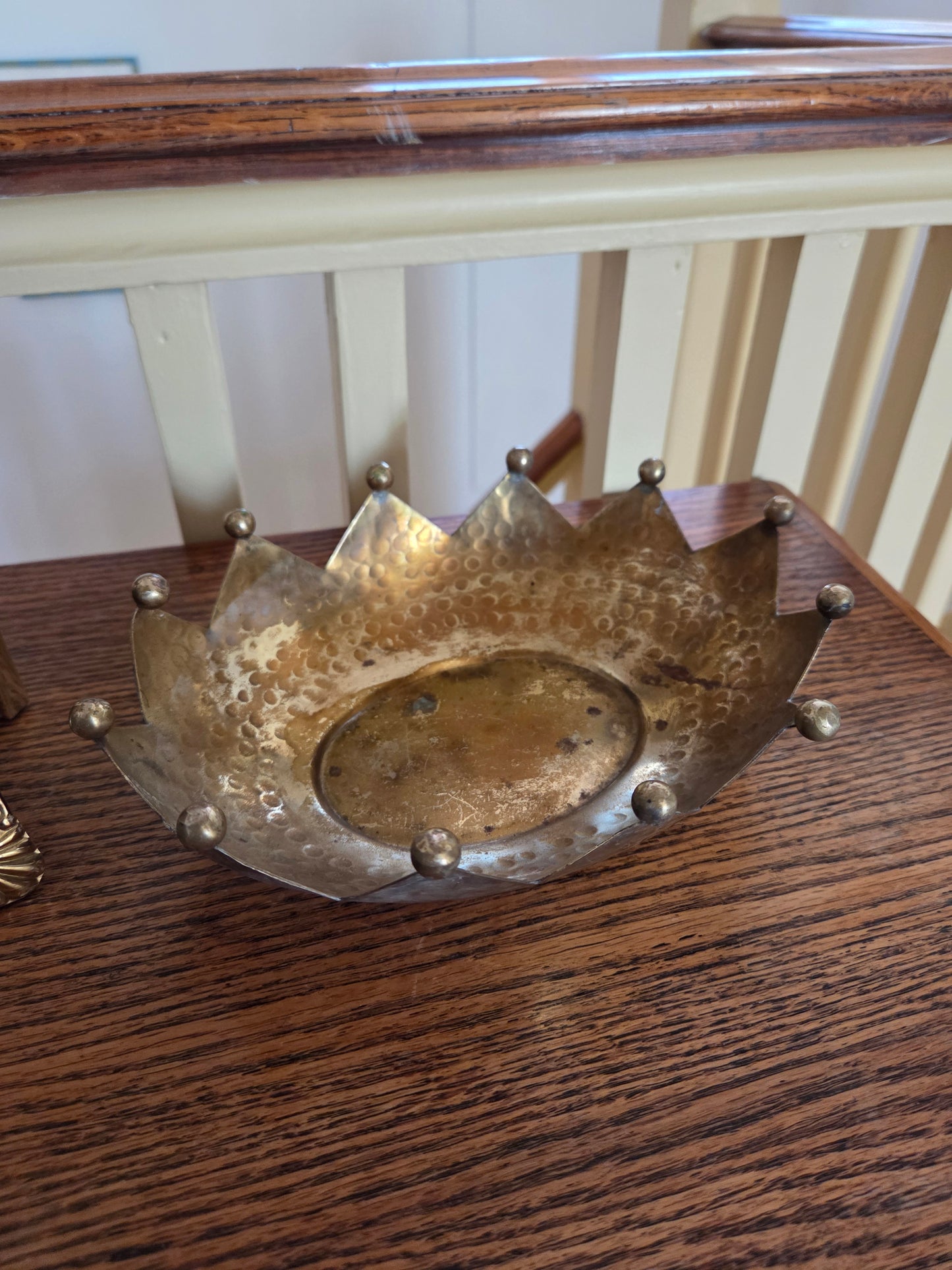 Brass Crown Jester Bowl