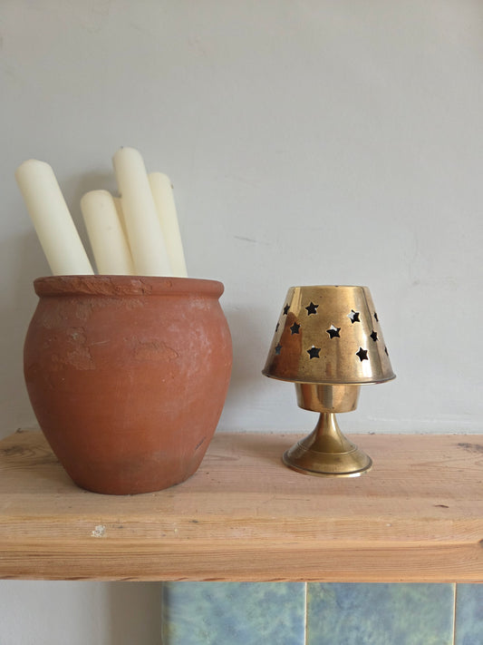 Brass Star Tealight Holder