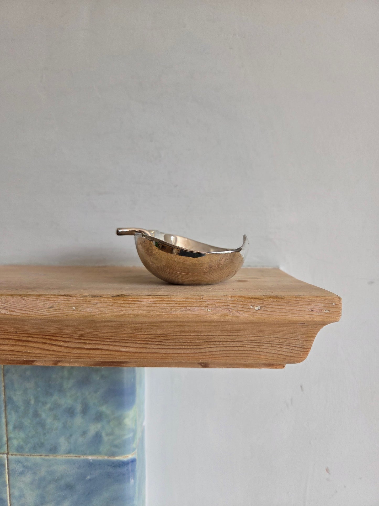 Silver Apple Trinket Dish