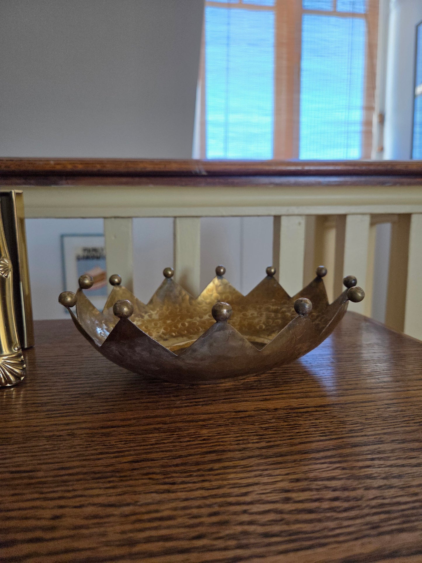 Brass Crown Jester Bowl