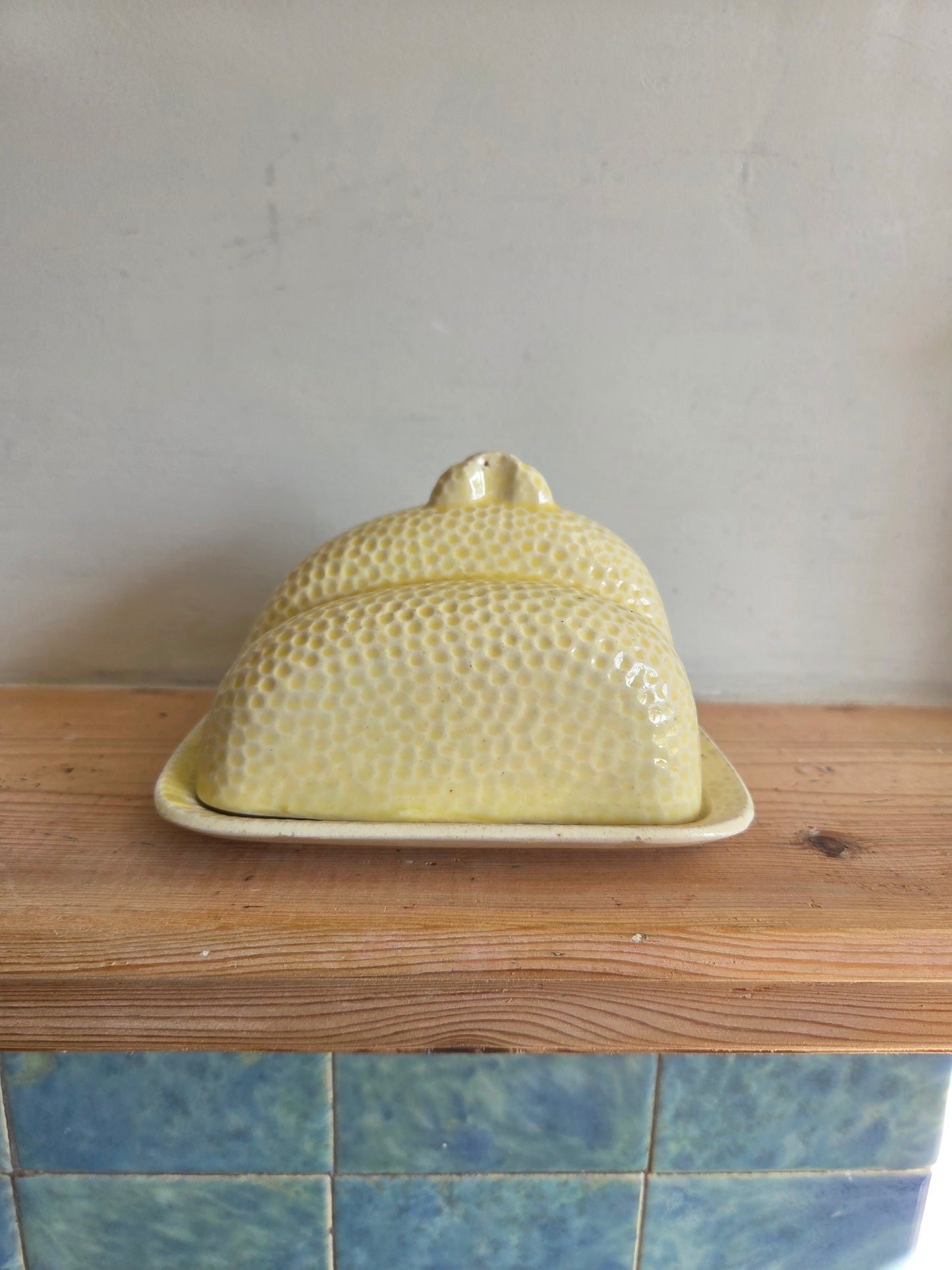 Vintage Paramount Pottery Lemon Butter Dish