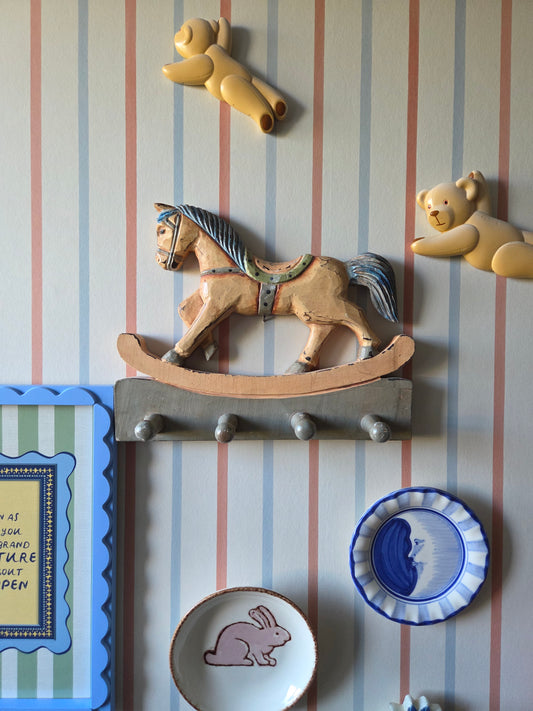 Vintage Rocking Horse Hooks