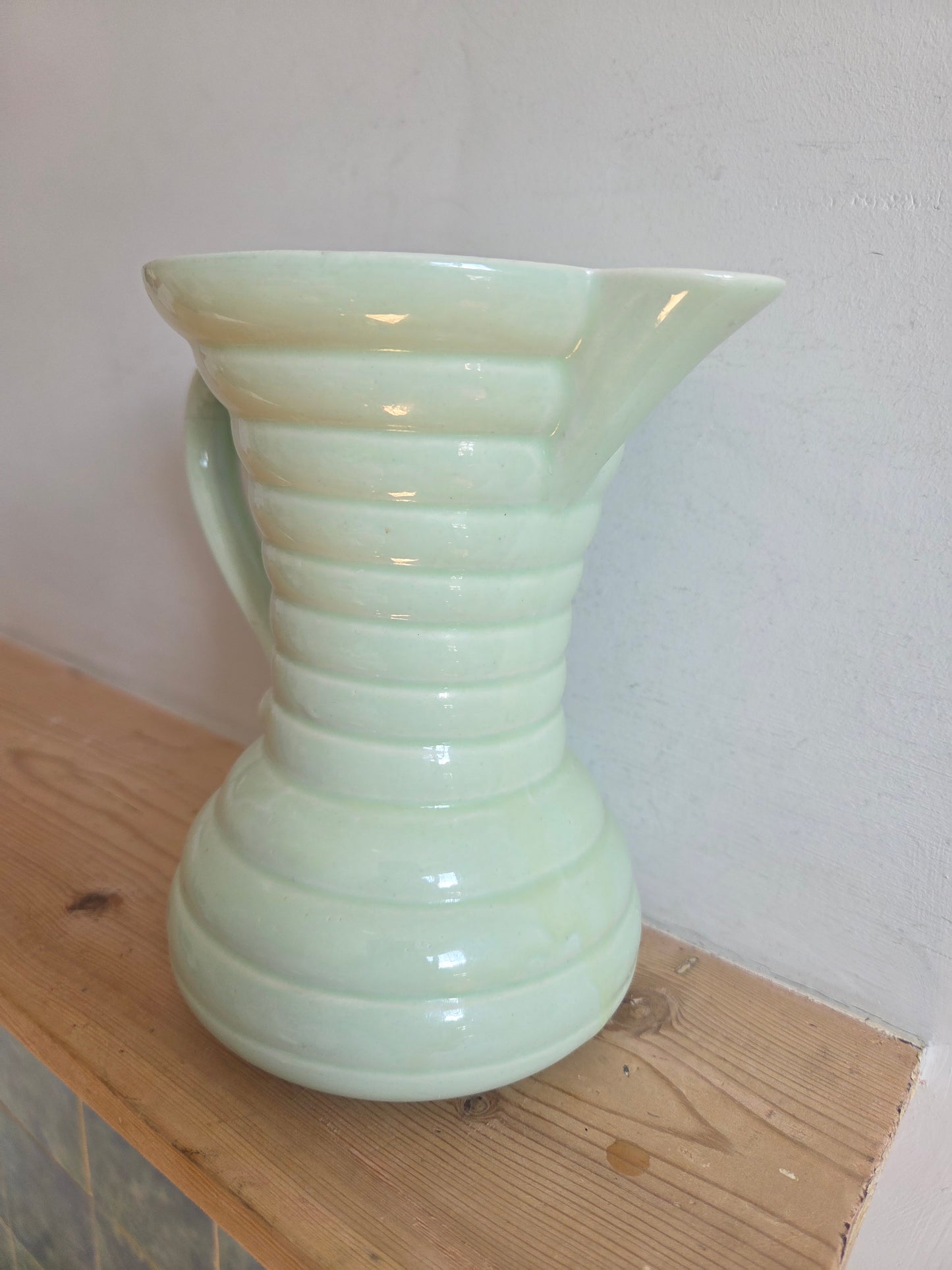 Vintage Green Jug