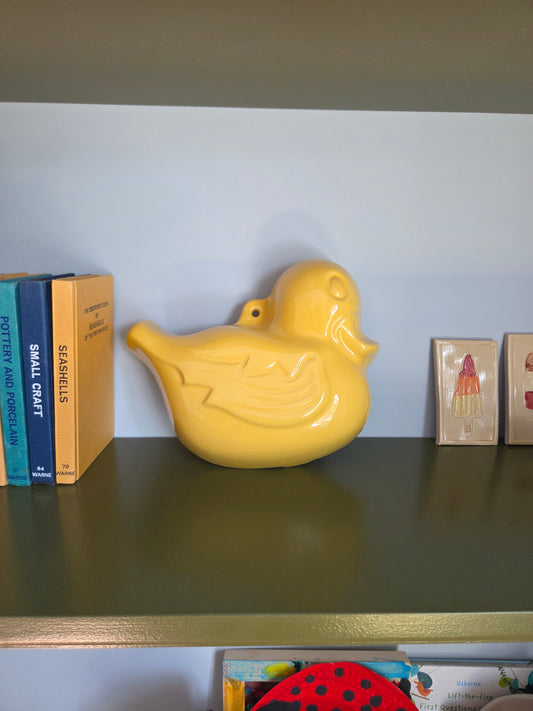 Vintage Yellow Wall Hanging Duck Mould