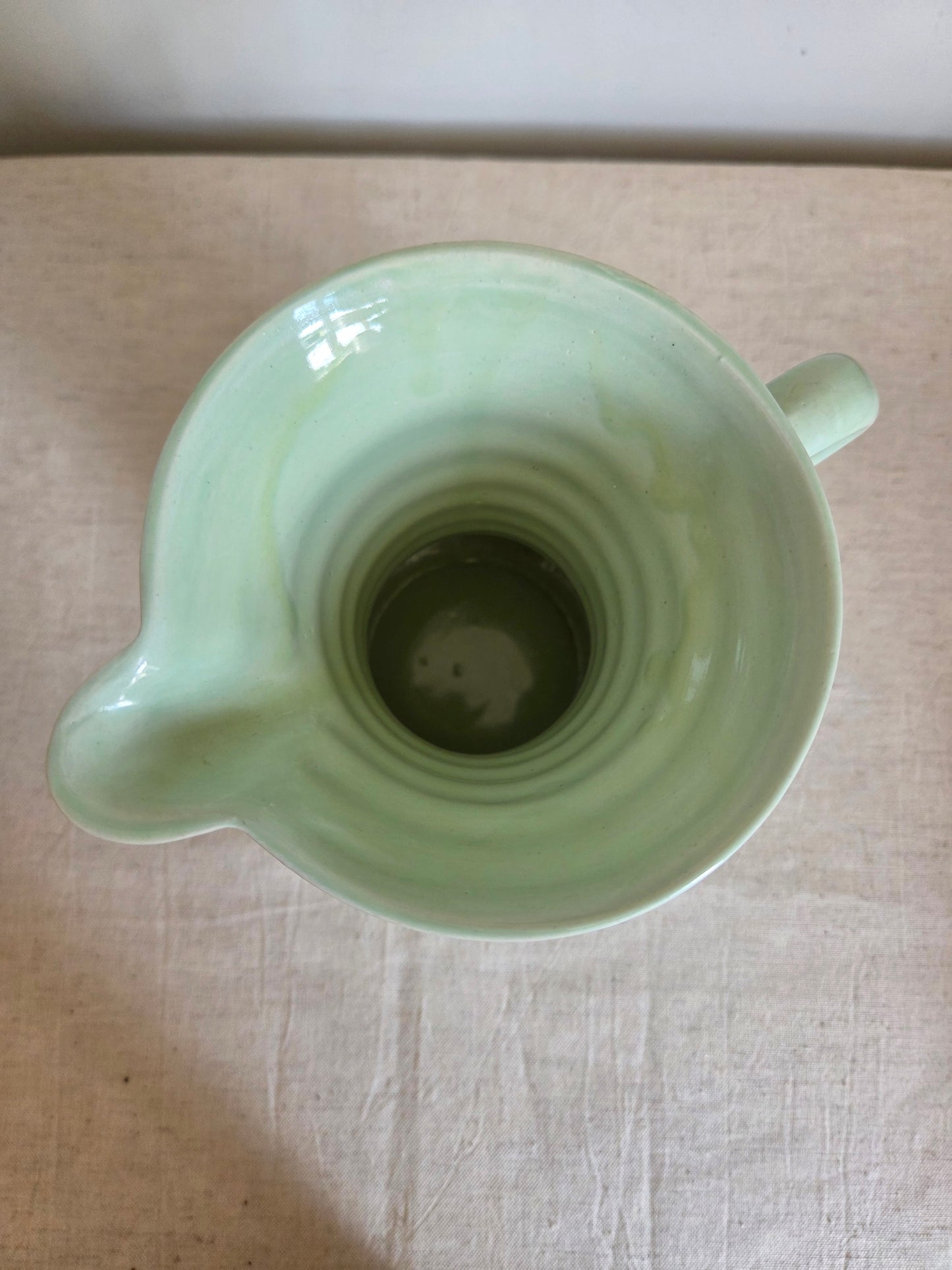 Vintage Green Jug