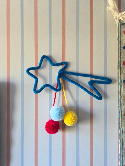 French Knitted Shooting Star