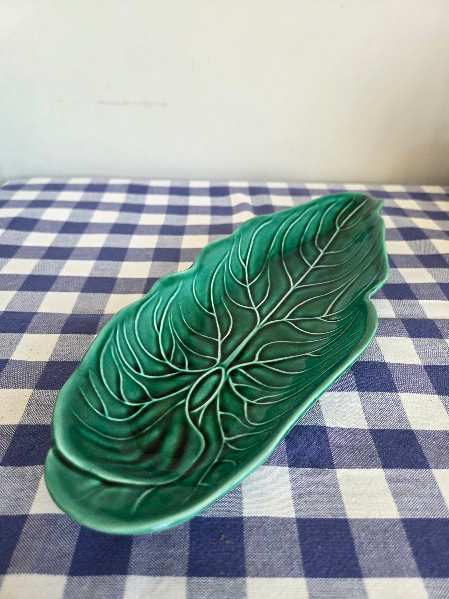 Vintage Wedgewood Leaf Plate