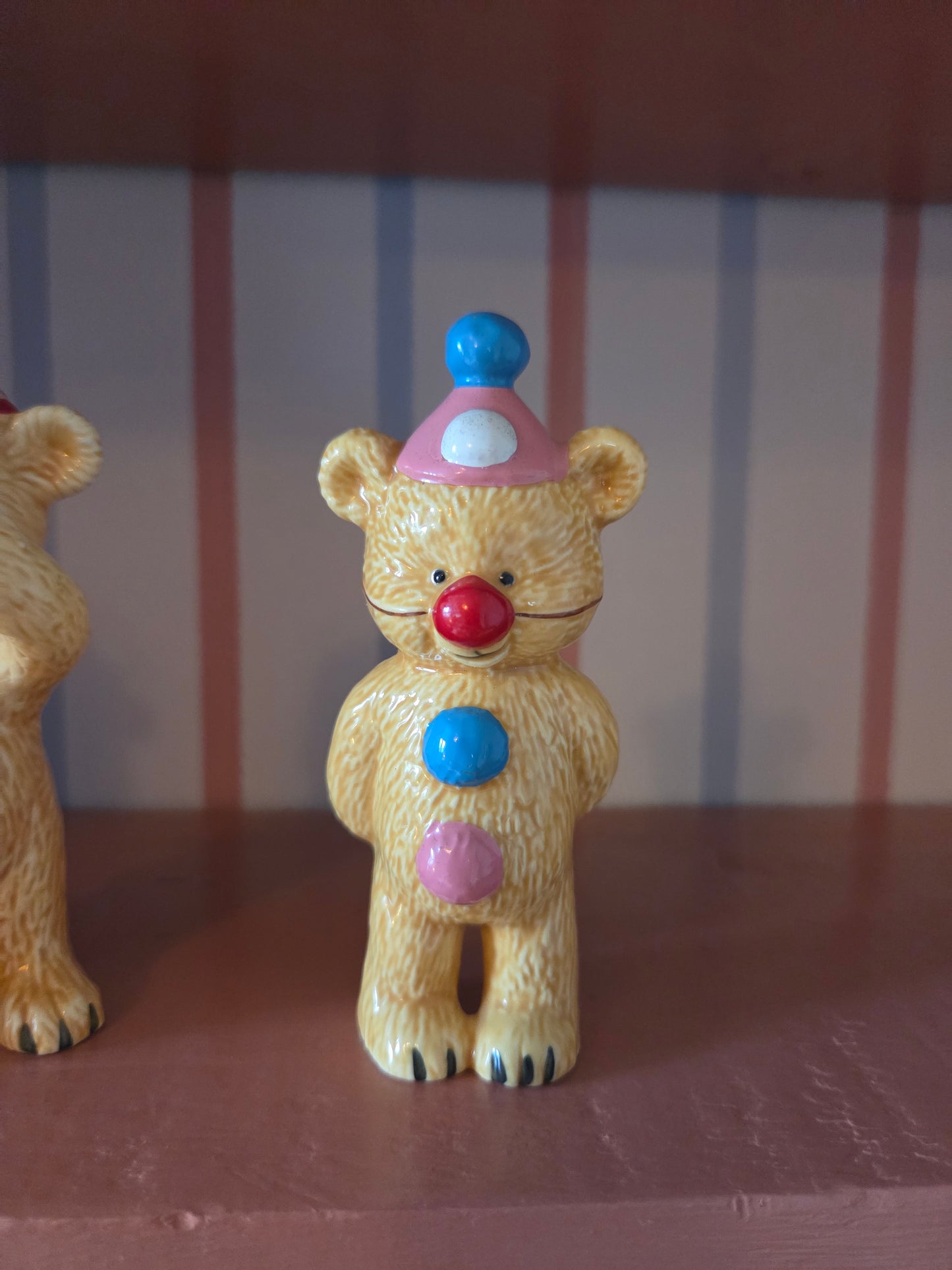 Vintage Ceramic Bear Ornaments