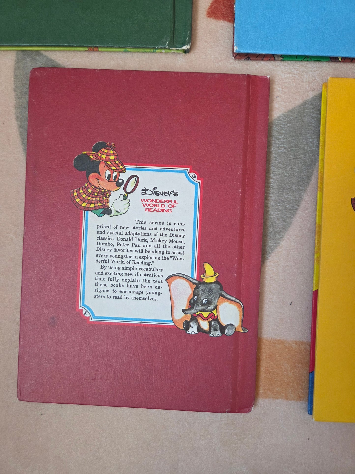 Walt Disney's Wonderful World of Reading - Vintage Chidlren's Books