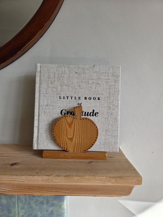 Vintage Wooden Apple Napkin or Letter Holder