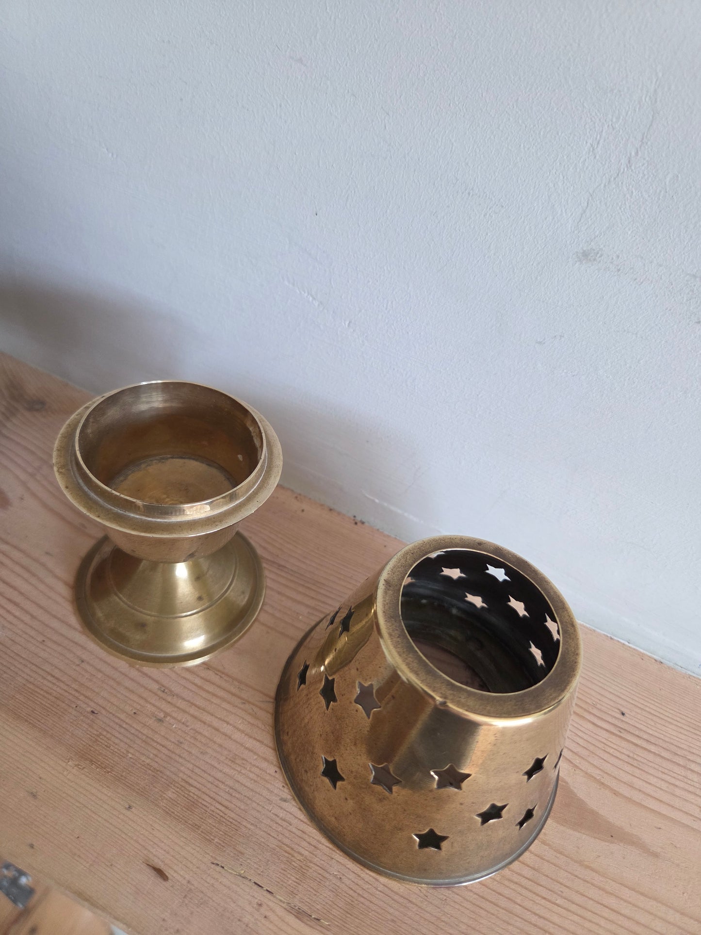 Brass Star Tealight Holder