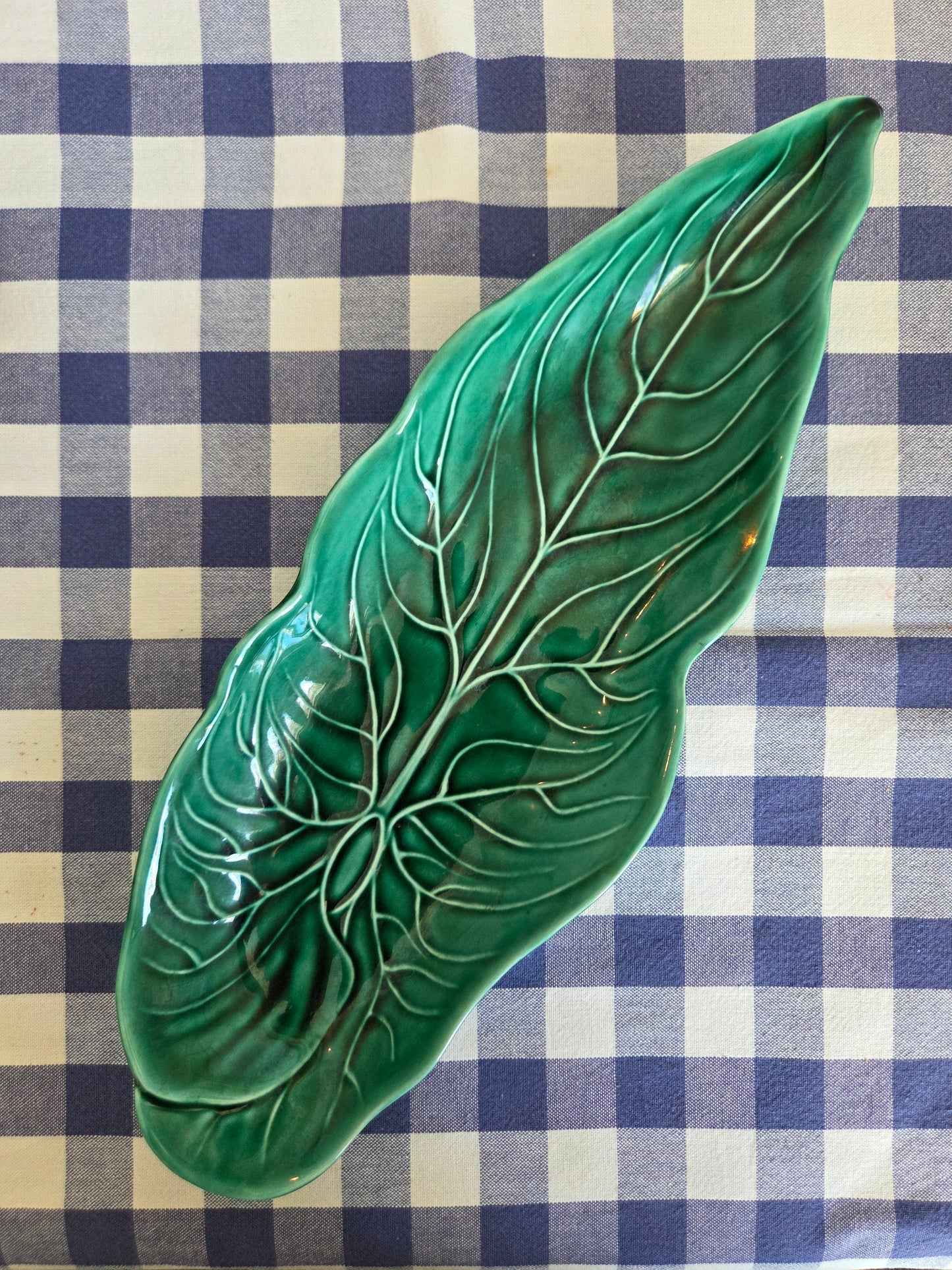 Vintage Wedgewood Leaf Plate